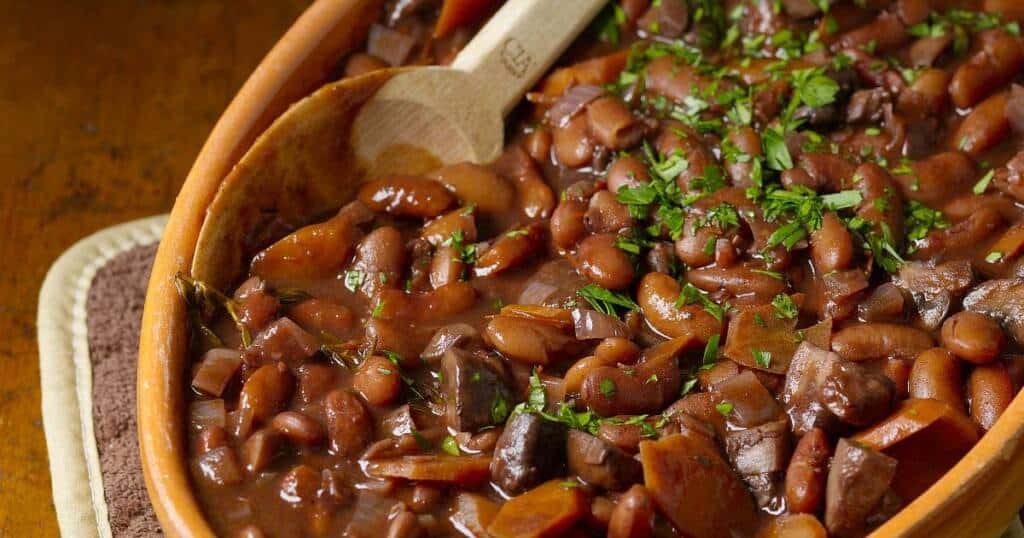 Beans Bourguignon recipe og image