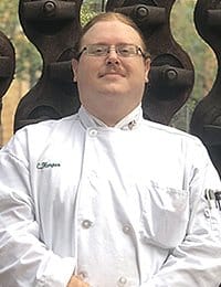 Photo of Christopher Harper, CIA culinary arts student and US veteran