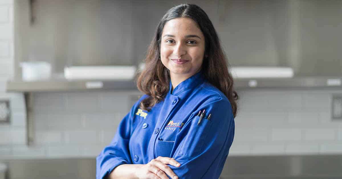 Learn about CIA baking and pastry student, Freny Fernandes.