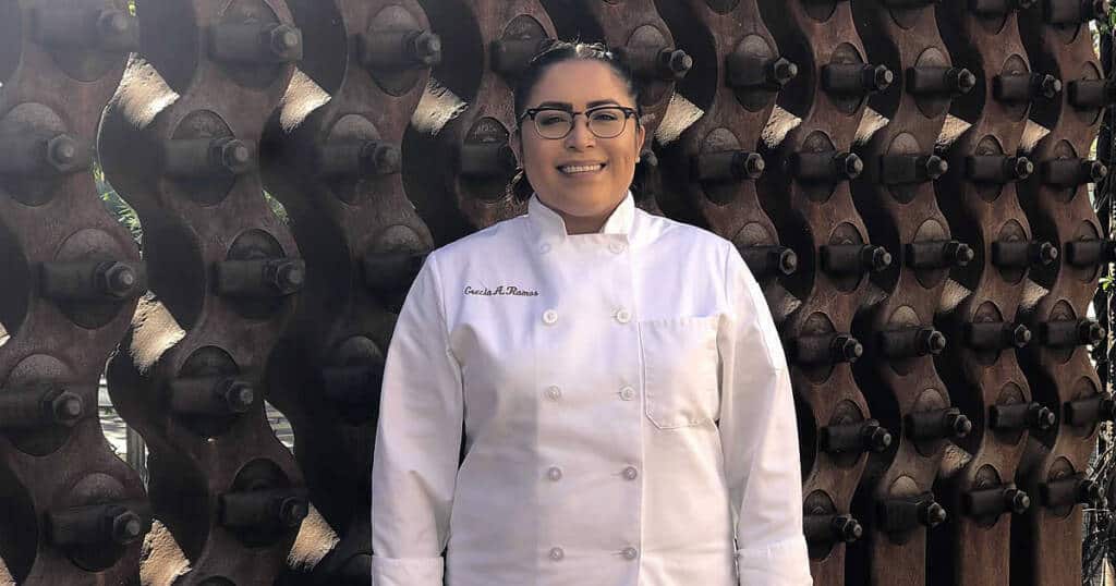 Photo of Grecia Ramos, a CIA baking and pastry arts student at the CIA in San Antonio.