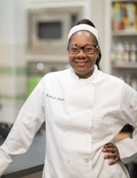 Small photo of Kesha Harris, CIA culinary arts student at CIA's NY campus