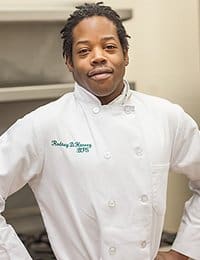 Rodney Harvey, CIA culinary arts student and veteran