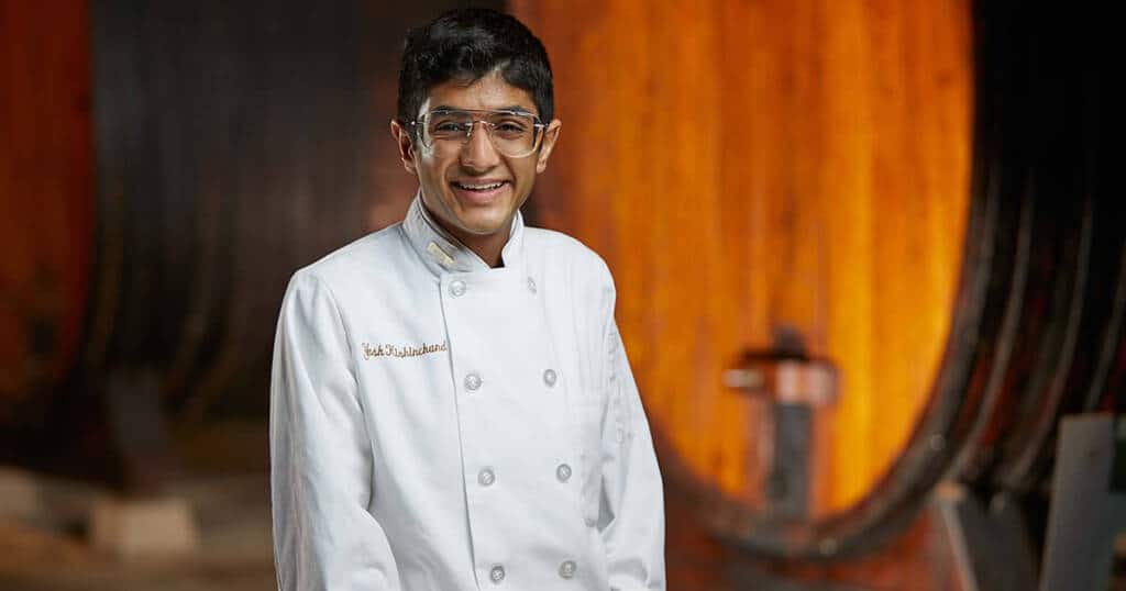 Image of Yash Kishinchand, CIA baking and pastry student