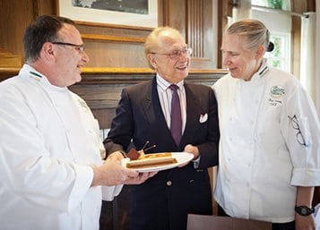 Legendary Pastry Chef Continues to Teach Undergraduates Every Day