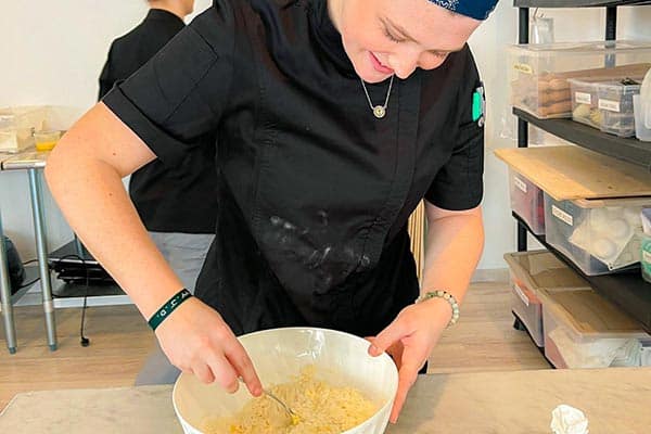 CIA Baking and Pastry Student Annie Milostan Takes a Culinary Crash Course