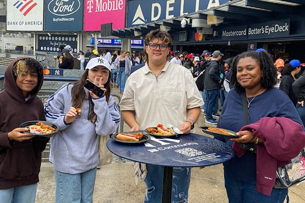 CIA Students at Yankee Stadium