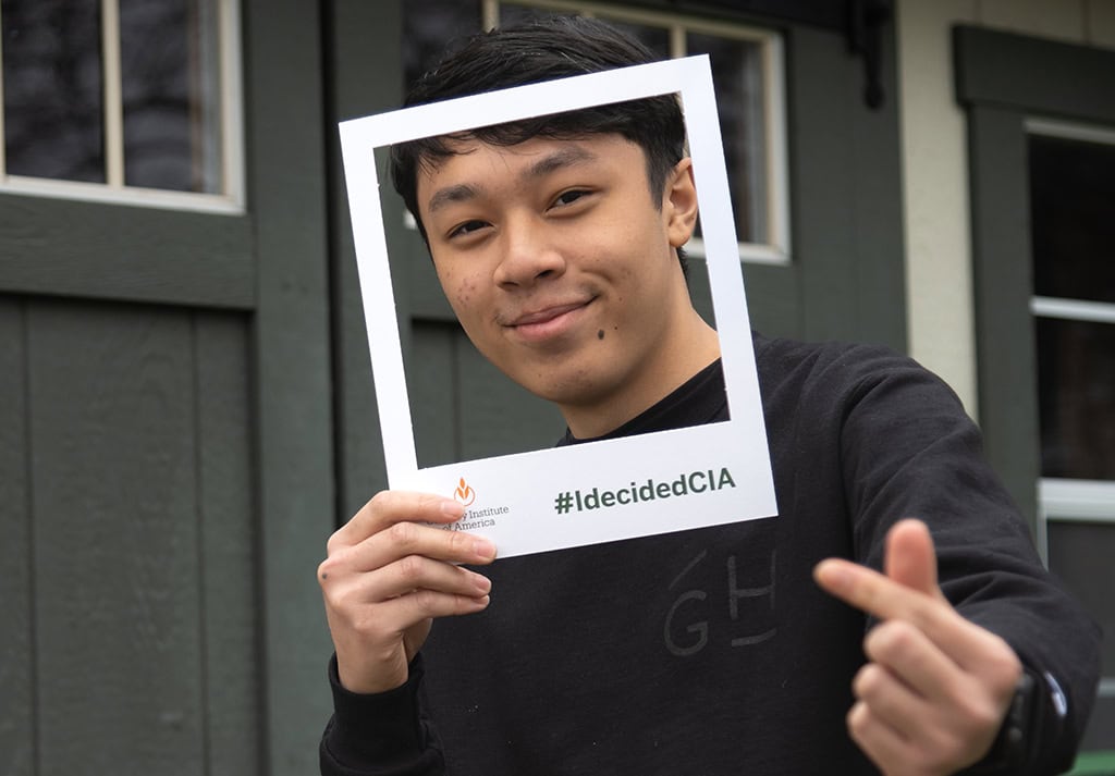 CIA Accepted Student with #idecidedcia Frame