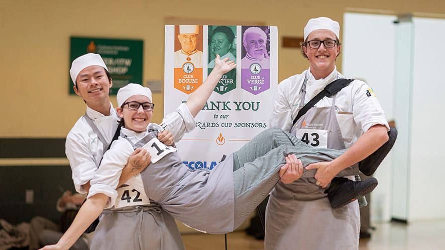 CIA students at the fourth annual Tri-Wizard Cup Competition in the Student Recreation Center in Hyde Park, NY.